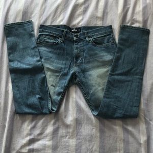 Light Wash Hollister Epic Flex Skinny Jeans